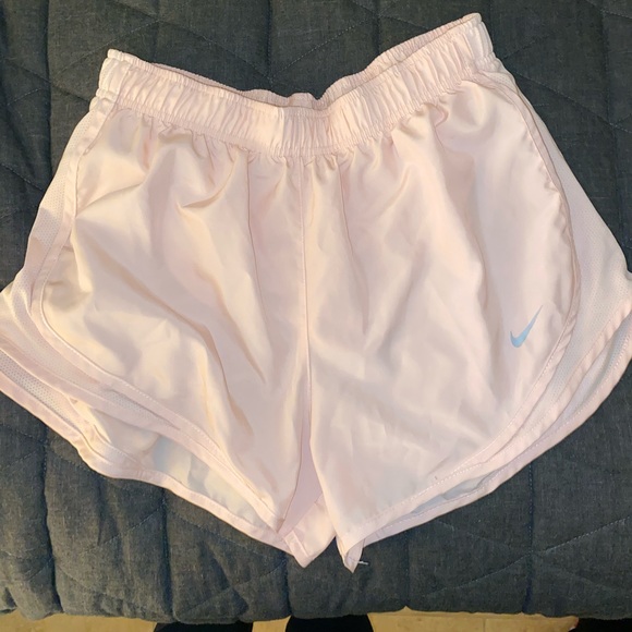 Nike Pants - Baby pink Nike Dri-Fit shorts